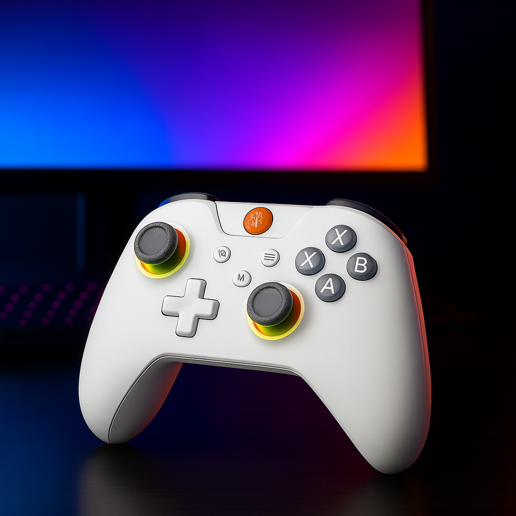 EasySMX X05 Wireless Gamepad Controller with Bluetooth, Dongle, Wired for PC/Phone/Switch/ Steam Gamer, Hall Effect