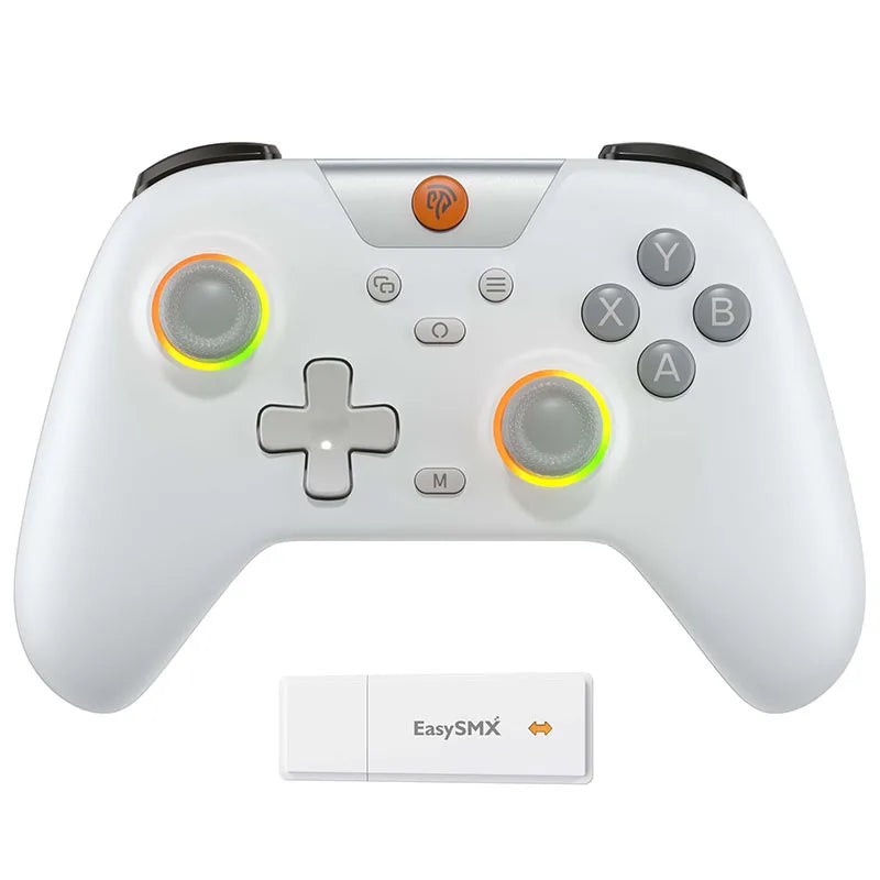 EasySMX X05 Wireless Gamepad Controller with Bluetooth, Dongle, Wired for PC/Phone/Switch/ Steam Gamer, Hall Effect